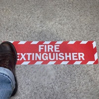 Fire Extinguisher SlipSafe™ Floor Sign