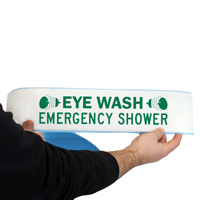 Eye Wash Emergency Shower Tape