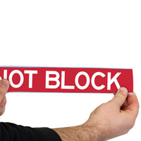 Do Not Block: Fire Hose Tape