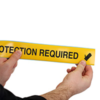 Hand Protection Floor Tape