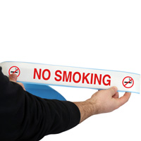 Floor Message Tape: No Smoking Warning