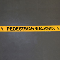 Pedestrian Pathway Floor Signage Tape