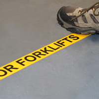 Floor Marking Tape: Watch Out for Forklifts