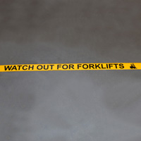 Forklift Caution Tape: Safety Alert
