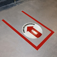 Prominent Marking: Fire Extinguisher Signage