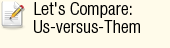Let's Compare Us-versus-Them