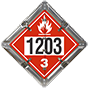 Flammable (All Red) I.D. 1203